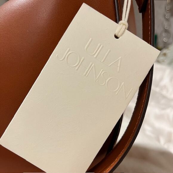 Ulla Johnson Twyla Crescent bag Cigar color - Picture 10 of 13